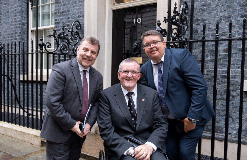 Downing Street Charity Champions reception