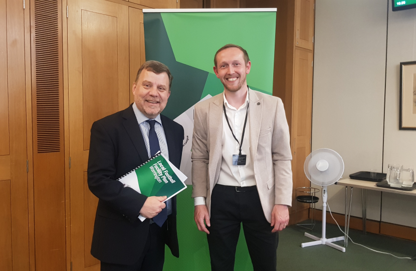 Andy Carter MP meeting Football Foundation