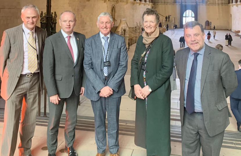 Magistrates meet Mike Freer MP