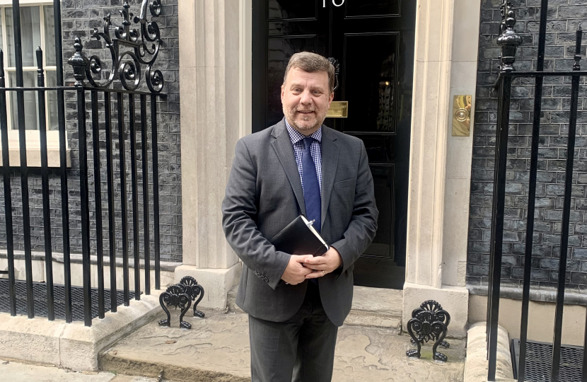 Andy at Downing Street