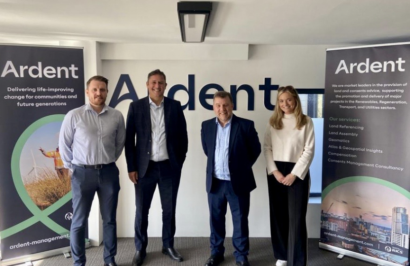 Andy visits Ardent