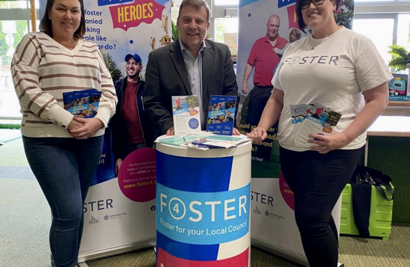 MP meets foster carers