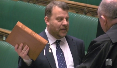 Abdy Swears in as an MP