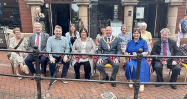 Andy at Stockton Heath Walking Day