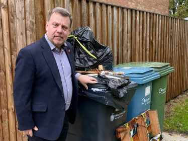 Bin collectors strike