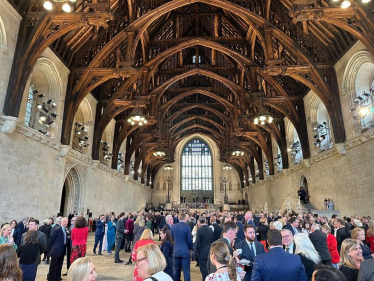 Kings and Queen visit Parliament 